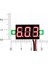 0.36 inch DC 4,2V-30V Dijital Voltmetre Kırmızı 3 Telli 0.36” DC 0-30V Voltaj Besleme Güç Kaynağı 2