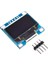 0.96 Inch Beyaz Oled Lcd Modül 128x64 Pixel IIC I2C Seri 0.96” Ekran Gösterge SSD1306 3.3V 5V Matrix 2