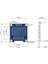 0.96 Inch Mavi Oled Lcd Modül 128x64 Pixel IIC I2C Seri 0.96” Ekran Gösterge SSD1306 3.3V 5V Matrix 7
