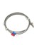 K-Type Thermocouple 1 Metre Sıcaklık Isı Sensörü 0-800C 6mm Dişli 4