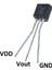 Microchip MCP9700-E/TO Analog Sıcaklık Isı Sensörü LM35 Muadili 1
