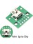 Mini USB To Dip Çevirici Pcb USB Haberleşme Deney Prototip 5V USB Pinlerine Kolay Erişim Kartı 5