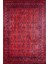 USSO Etnik Kırmızı Afgan Desenliyıkanabilir Halı HLN036 2