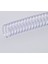 18 mm 48 Loop 4:1 Plastik Helezon Spiral Şeffaf 100'LÜ 1