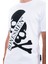 Yuvarlak Yaka T-Shirt Parlak Skull 3