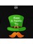 St Patricks Day Şapkalı Siyah Tişört 2