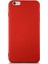 Apple iPhone 6s Plus Kapak Içi Kadife Lansman Silikon Kılıf - Kırmızı 1