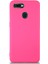 Oppo A12 Kapak Içi Kadife Lansman Silikon Kılıf - Neon Pembe 1