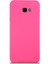 Samsung Galaxy J4 Plus Kapak Içi Kadife Lansman Silikon Kılıf - Neon Pembe 1