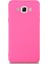Samsung Galaxy J7 2016 Kapak Içi Kadife Lansman Silikon Kılıf - Neon Pembe 1