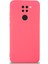 Xiaomi Redmi Note 9 Kapak Içi Kadife Kamera Korumalı Lansman Silikon Kılıf - Neon Pembe 1