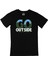 Outside Festival Siyah T-Shirt 1