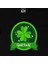 Good Luck St Patricks Siyah T-Shirt 2