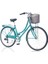 Nobilis 1.0 Bayan Şehir Bisikleti 490H V 28 Jant 7 Vites Turkuaz Kahve 1
