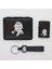 Kişiye Özel Sherlock Holmes Metal Tabaka, Zippo Çakmak ve Anahtarlık Seti 1