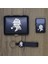 Kişiye Özel Sherlock Holmes Metal Tabaka, Zippo Çakmak ve Anahtarlık Seti 2