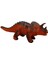 Sesli Dinozorlar 40 Cm. - Triceratops Turuncu-Siyah 1