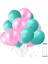 50 Adet Su Yeşili-Pempe Metalik Sedefli Balon 1