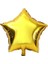 Yıldız Folyo Balon Altın(Gold) Renk-60 cm -Sevgililer-Doğum Günü 1