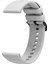 Galaxy Watch 46 mm 22 mm Kayış Termoplastik Perforated Kordon Gri 1