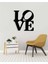 Love Metal Duvar Dekoru 2
