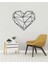Kalp Metal Duvar Dekoru 2