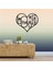 Aşk Çerçevesi Metal Duvar Dekoru 2