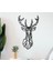 Geyik Metal Duvar Dekoru 3