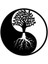 Yin And Yang Yaşam Ağacı Metal Duvar Dekoru 4