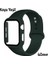 Apple Watch Uyumlu 4-5-6 40MM Silikon Kordon Kayış ve Ekran Koruyucu Kılıf 2