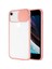 Maycase Aksesuar Apple iPhone 7-8-Se 2020 Kamera Korumalı Sürgülü Kapak Açık Pembe 1