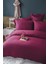 Simply Bordo 210 Tc (83 Tel) Pamuk Saten King Ebat Nevresim Takımı 1
