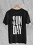 Sunday Baskılı Kadın T-Shirt 2