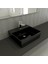 Mılano Lavabo 50 cm - Parlak Siyah 1