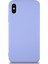 Caseworld Apple iPhone x Kapak Içi Kadife Lansman Silikon Kılıf - Lila 1