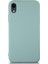 Caseworld Apple iPhone Xr Kapak Içi Kadife Lansman Silikon Kılıf - Turkuaz 1