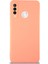 Caseworld Huawei P30 Lite Kapak Içi Kadife Kamera Korumalı Lansman Silikon Kılıf - Turuncu 1