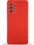 Samsung Galaxy A72 ile Uyumlu Kapak Içi Kadife Kamera Korumalı Lansman Silikon ile Uyumlu Kılıf - Kırmızı 1