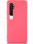 Caseworld Xiaomi Mi Note 10 Lite Kapak Içi Kadife Lansman Silikon Kılıf - Neon Pembe 1
