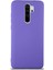Caseworld Xiaomi Redmi Note 8 Pro Kapak Içi Kadife Lansman Silikon Kılıf - Mor 1