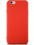 Caseworld Apple iPhone 6s Kapak Içi Kadife Lansman Silikon Kılıf - Kırmızı 1
