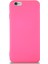 Caseworld Apple iPhone 6s Kapak Içi Kadife Lansman Silikon Kılıf - Neon Pembe 1