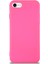 Caseworld Apple iPhone 7 Kapak Içi Kadife Lansman Silikon Kılıf - Neon Pembe 1