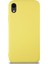 Caseworld Apple iPhone Xr Kapak Içi Kadife Lansman Silikon Kılıf - Sarı 1