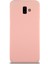 Caseworld Samsung Galaxy J6 Plus Kapak Içi Kadife Lansman Silikon Kılıf - Pembe 1