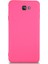 Caseworld Samsung Galaxy J7 Prime 2 Kapak Içi Kadife Lansman Silikon Kılıf - Neon Pembe 1