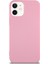Caseworld Apple iPhone 12 Mini Kapak Içi Kadife Lansman Silikon Kılıf - Pembe 1