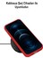 Caseworld Apple iPhone 12 Pro Max Kapak Içi Kadife Lansman Silikon Kılıf - Turuncu 4