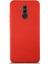 Caseworld Huawei Mate 20 Lite Kapak Içi Kadife Lansman Silikon Kılıf - Kırmızı 1