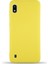 Caseworld Samsung Galaxy A10 Kapak Içi Kadife Lansman Silikon Kılıf - Sarı 1
